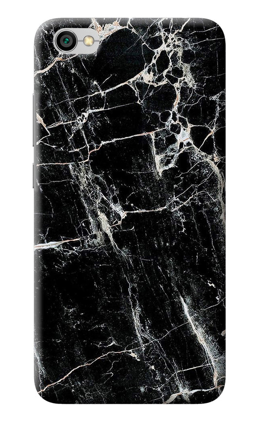 Black Marble Texture Redmi Y1 Lite Back Cover