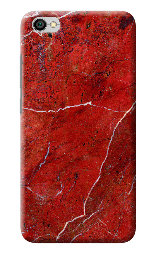 Red Marble Design Redmi Y1 Lite Back Cover