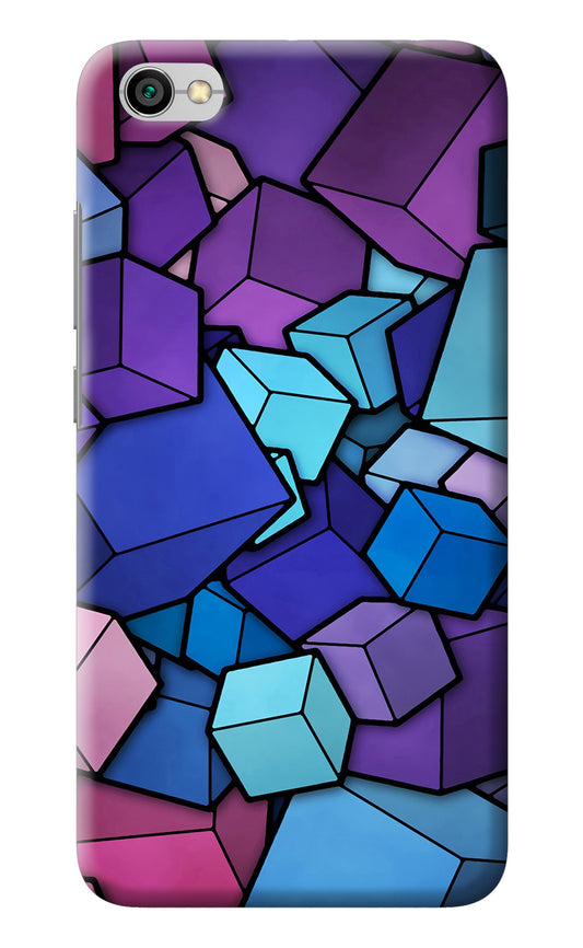 Cubic Abstract Redmi Y1 Lite Back Cover