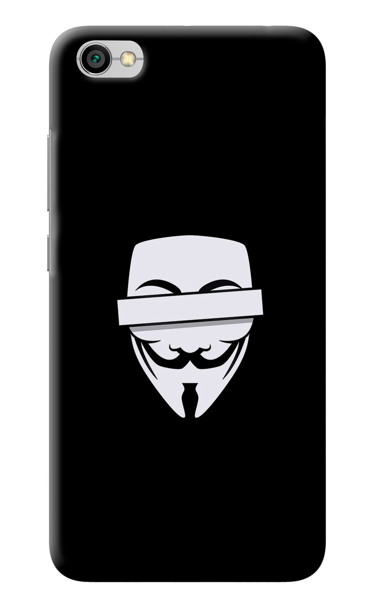 Anonymous Face Redmi Y1 Lite Back Cover