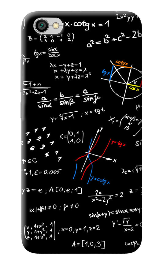 Mathematics Formula Redmi Y1 Lite Back Cover