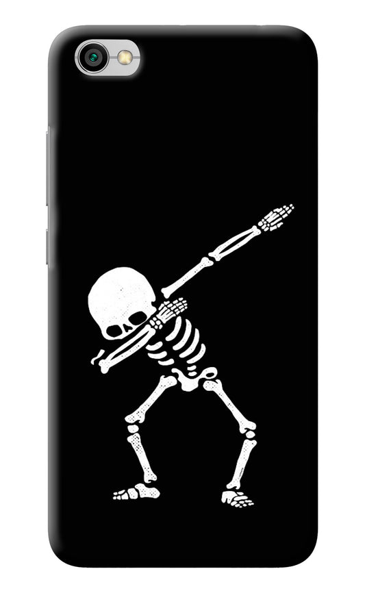 Dabbing Skeleton Art Redmi Y1 Lite Back Cover