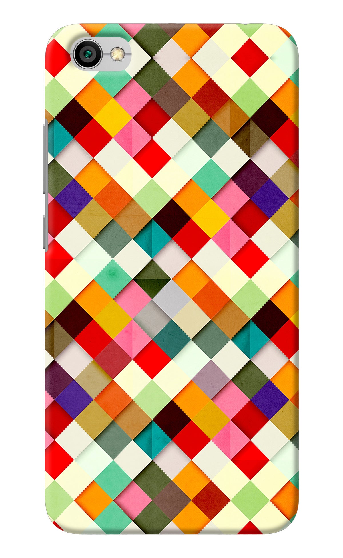 Geometric Abstract Colorful Redmi Y1 Lite Back Cover