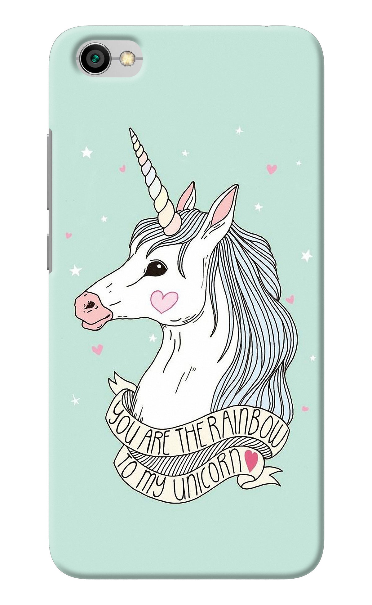Unicorn Wallpaper Redmi Y1 Lite Back Cover