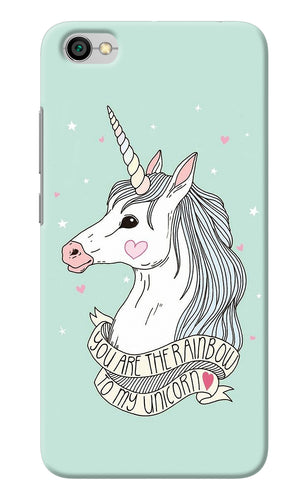 Unicorn Wallpaper Redmi Y1 Lite Back Cover
