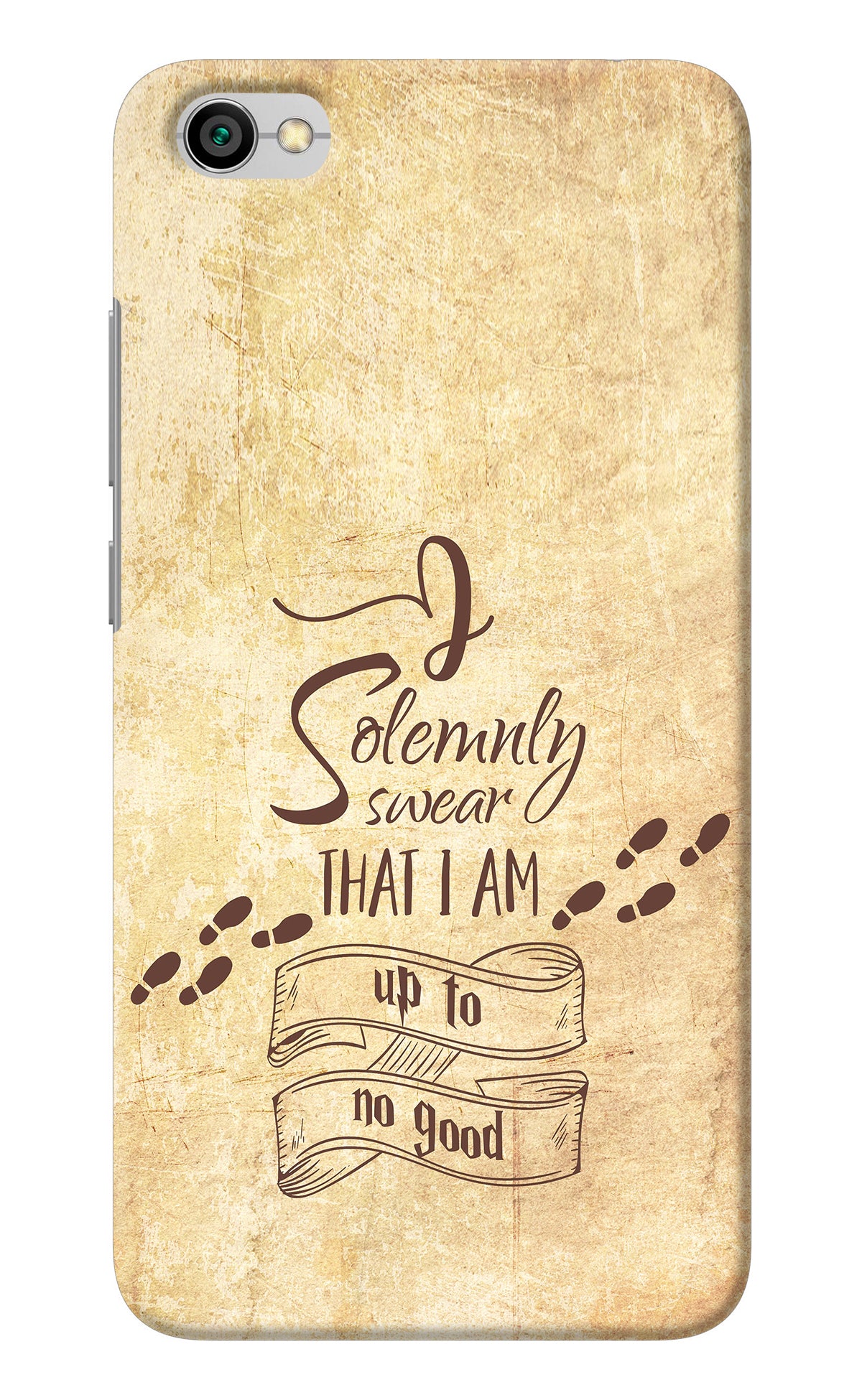I Solemnly swear that i up to no good Redmi Y1 Lite Back Cover