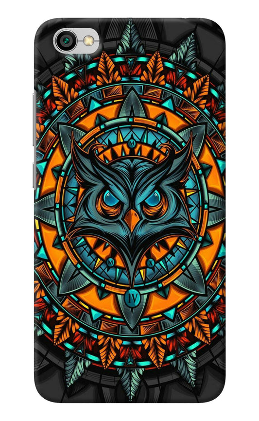 Angry Owl Art Redmi Y1 Lite Back Cover