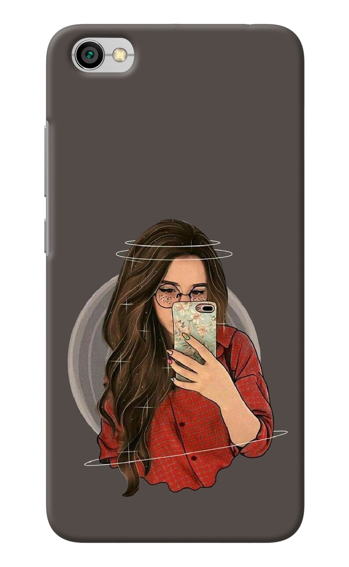 Selfie Queen Redmi Y1 Lite Back Cover