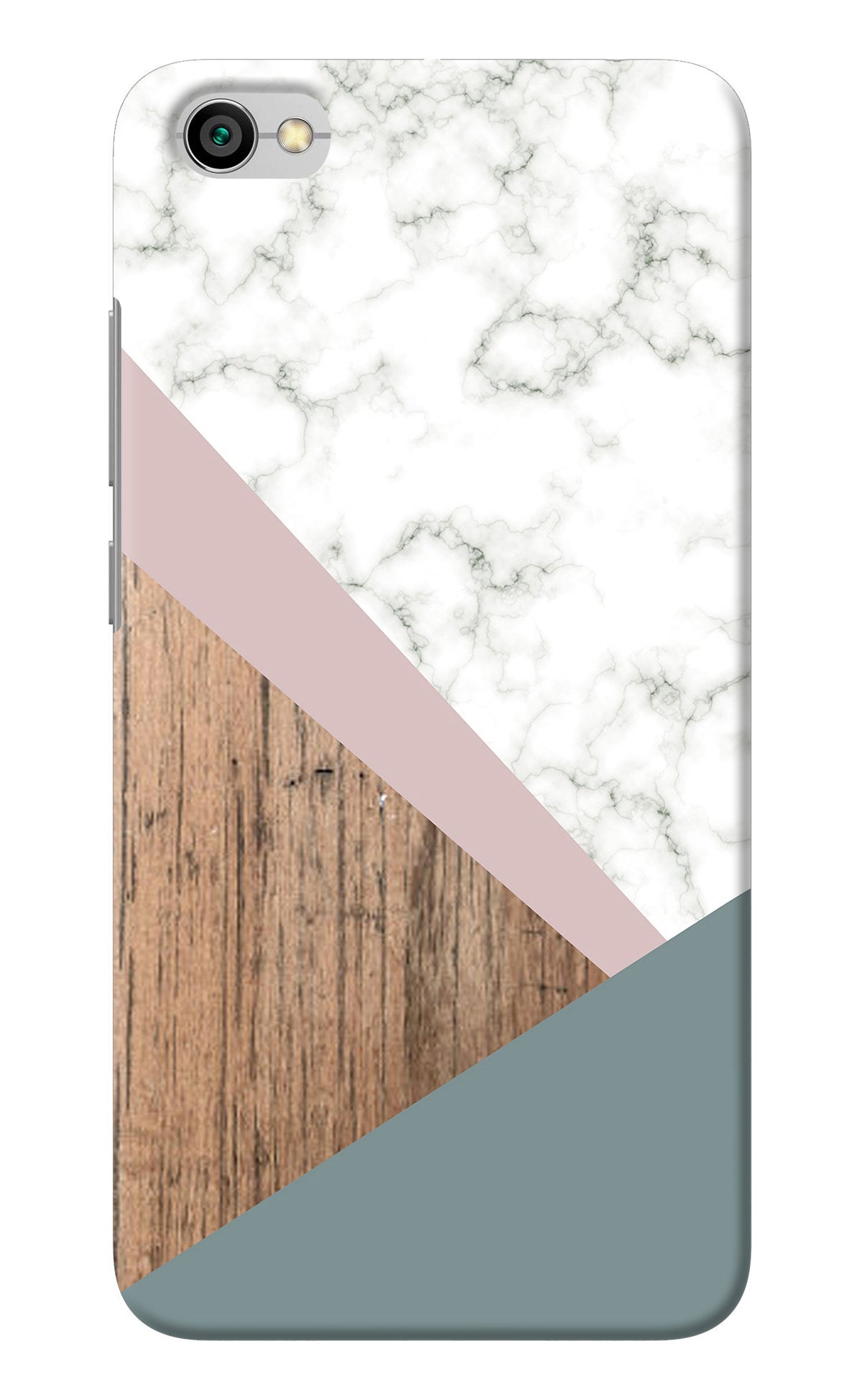 Marble wood Abstract Redmi Y1 Lite Back Cover