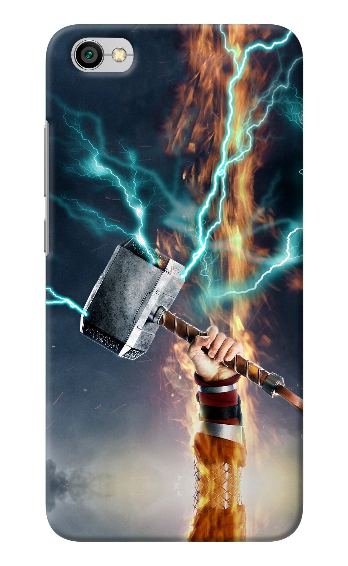 Thor Hammer Mjolnir Redmi Y1 Lite Back Cover