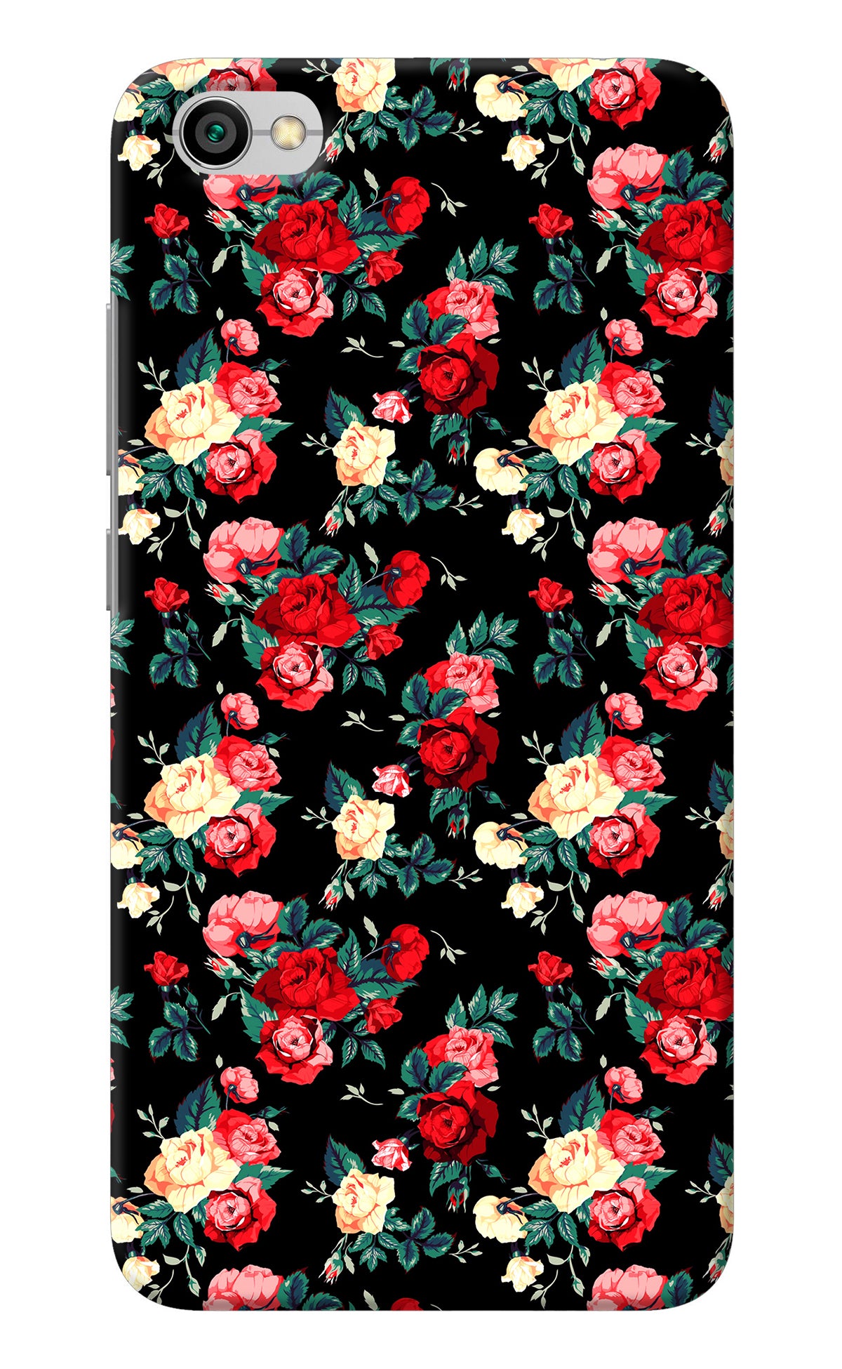 Rose Pattern Redmi Y1 Lite Back Cover