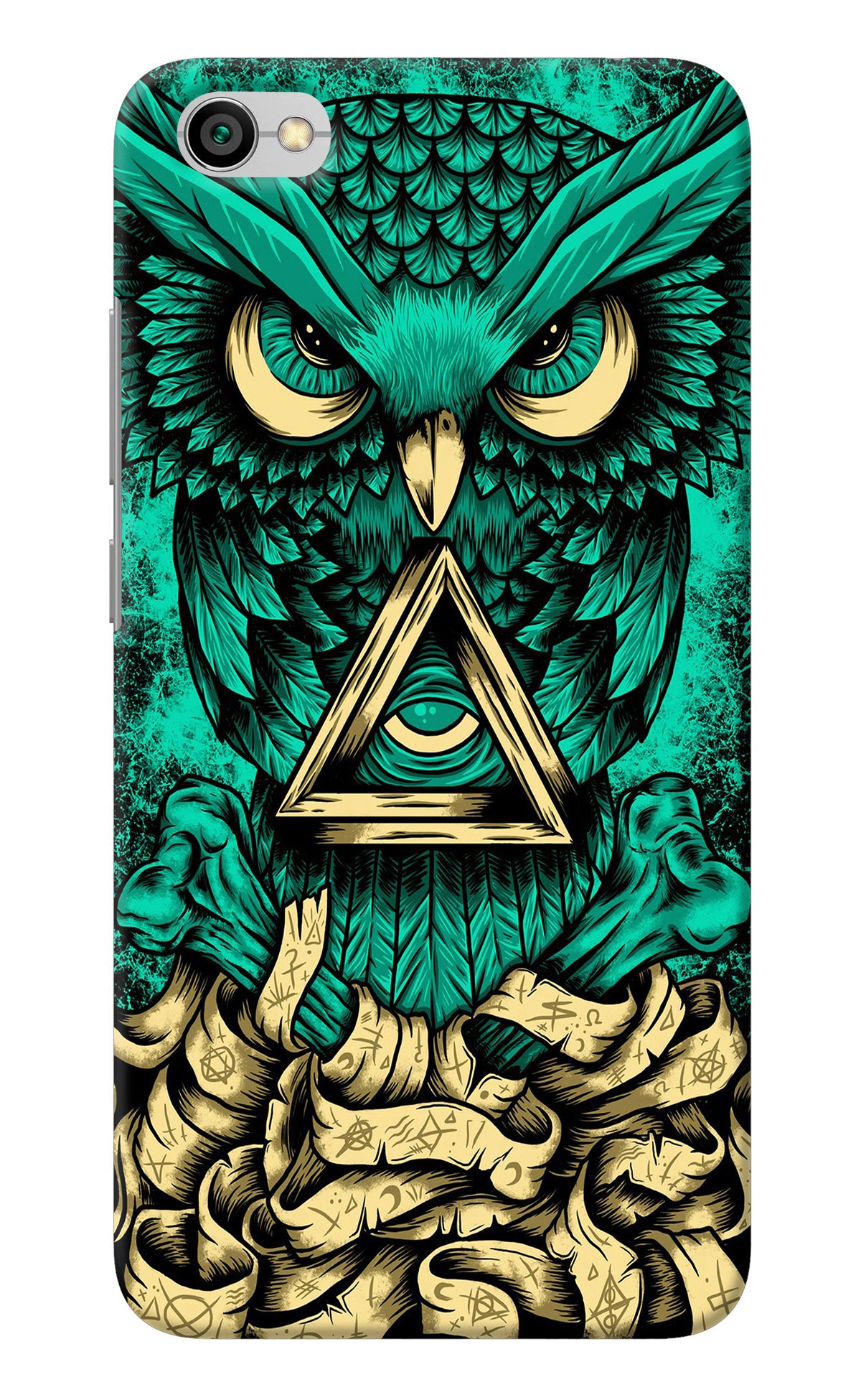 Green Owl Redmi Y1 Lite Back Cover