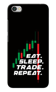 Eat Sleep Trade Repeat Redmi Y1 Lite Back Cover
