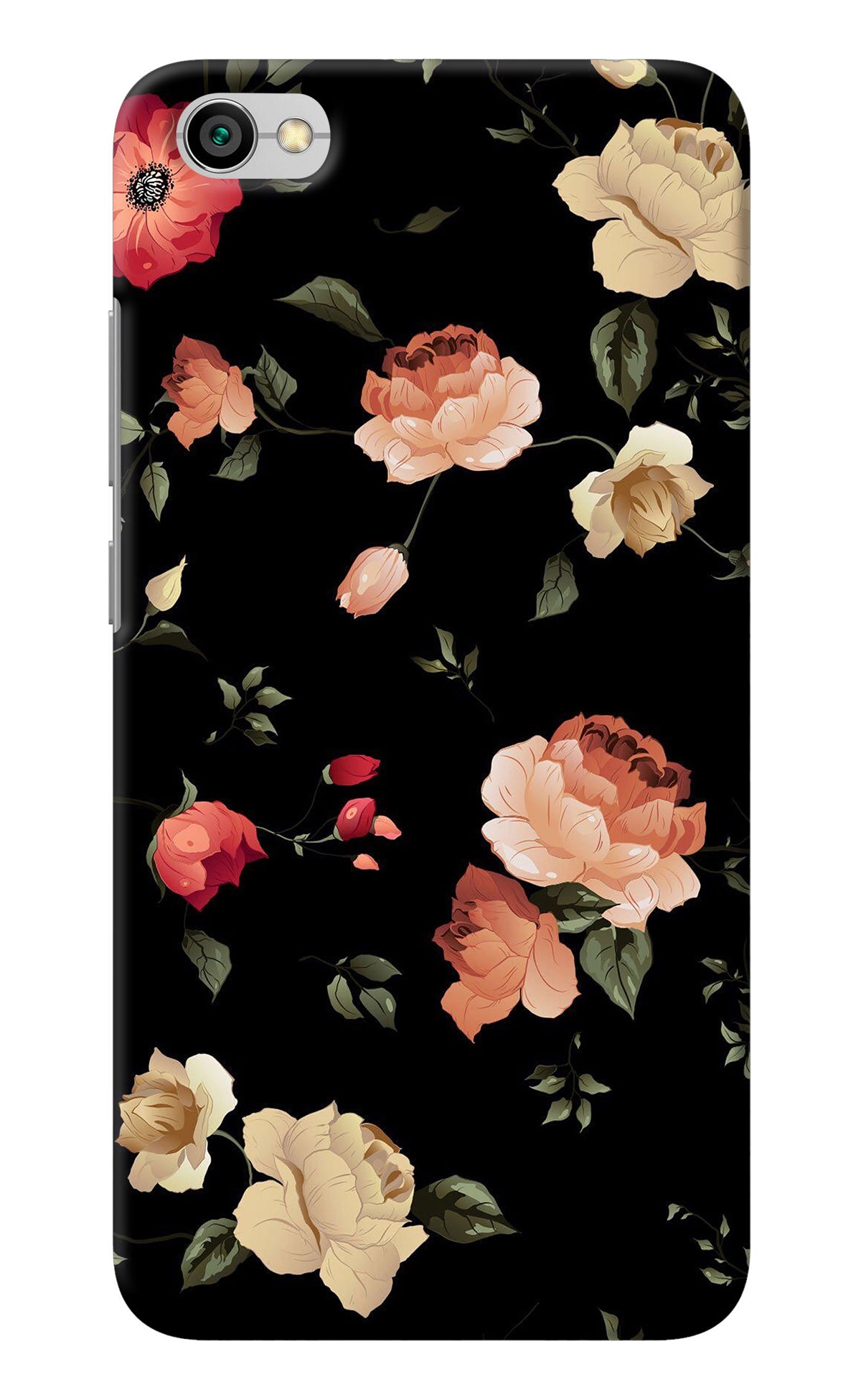 Flowers Redmi Y1 Lite Back Cover