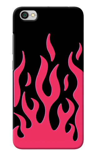 Fire Flames Redmi Y1 Lite Back Cover