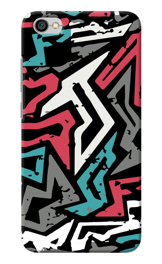 Geometric Graffiti Redmi Y1 Lite Back Cover