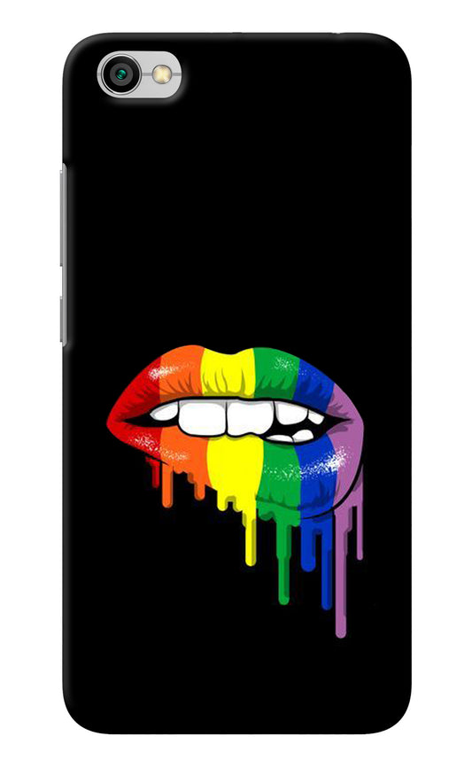 Lips Biting Redmi Y1 Lite Back Cover