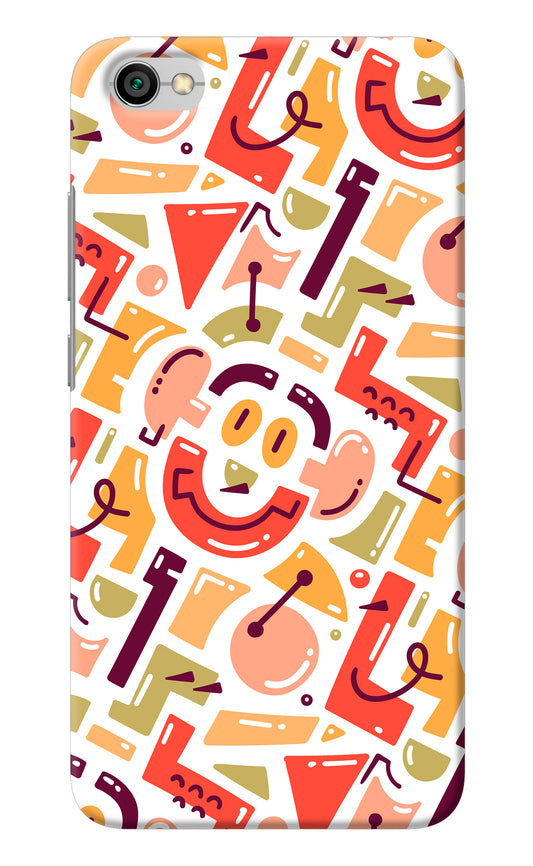 Doodle Pattern Redmi Y1 Lite Back Cover