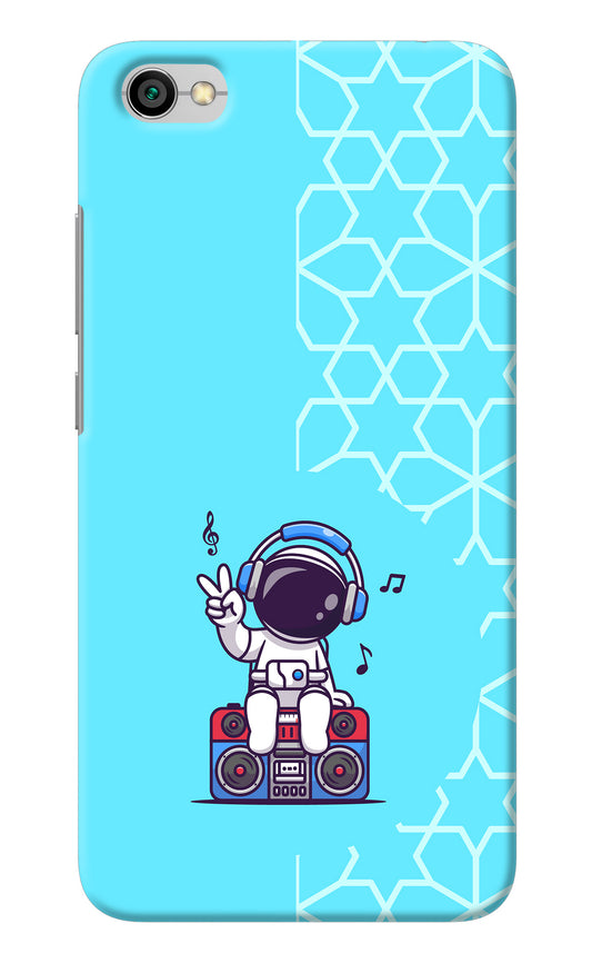 Cute Astronaut Chilling Redmi Y1 Lite Back Cover