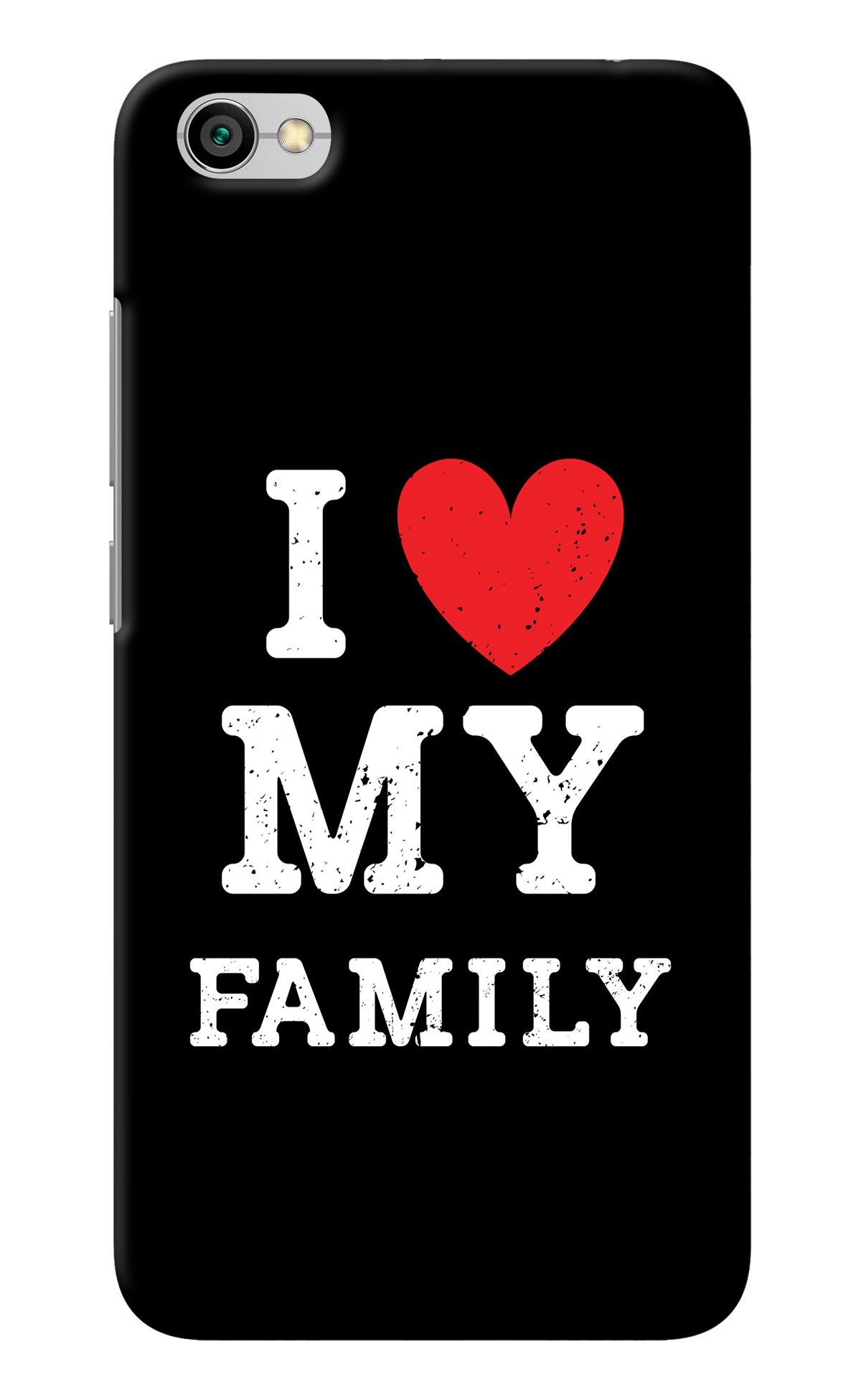 I Love My Family Redmi Y1 Lite Back Cover