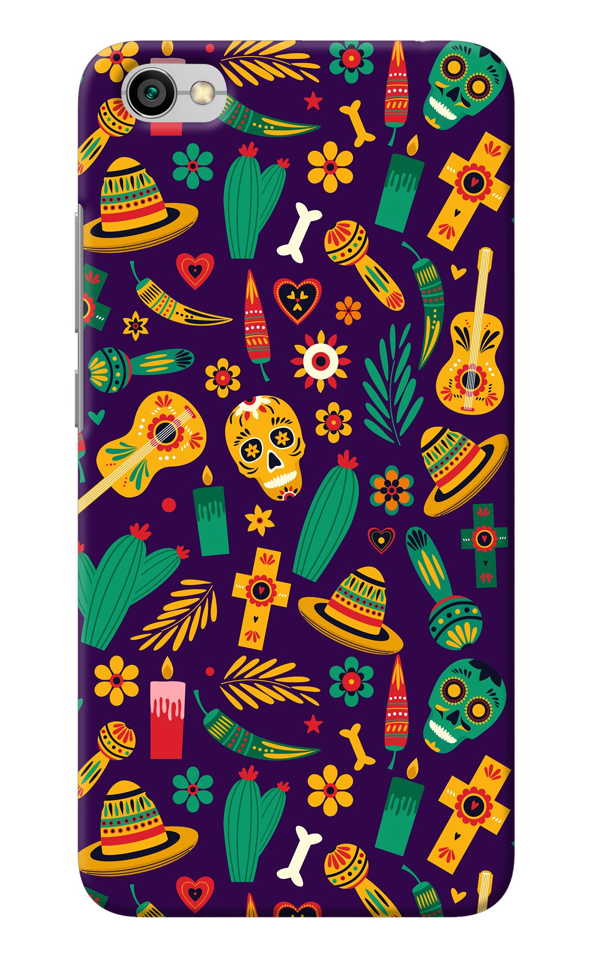 Mexican Artwork Redmi Y1 Lite Back Cover