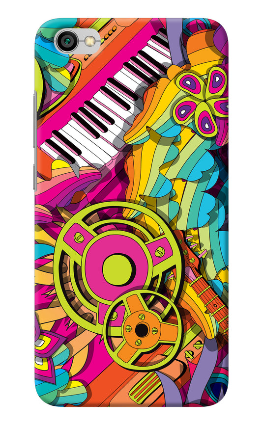 Music Doodle Redmi Y1 Lite Back Cover