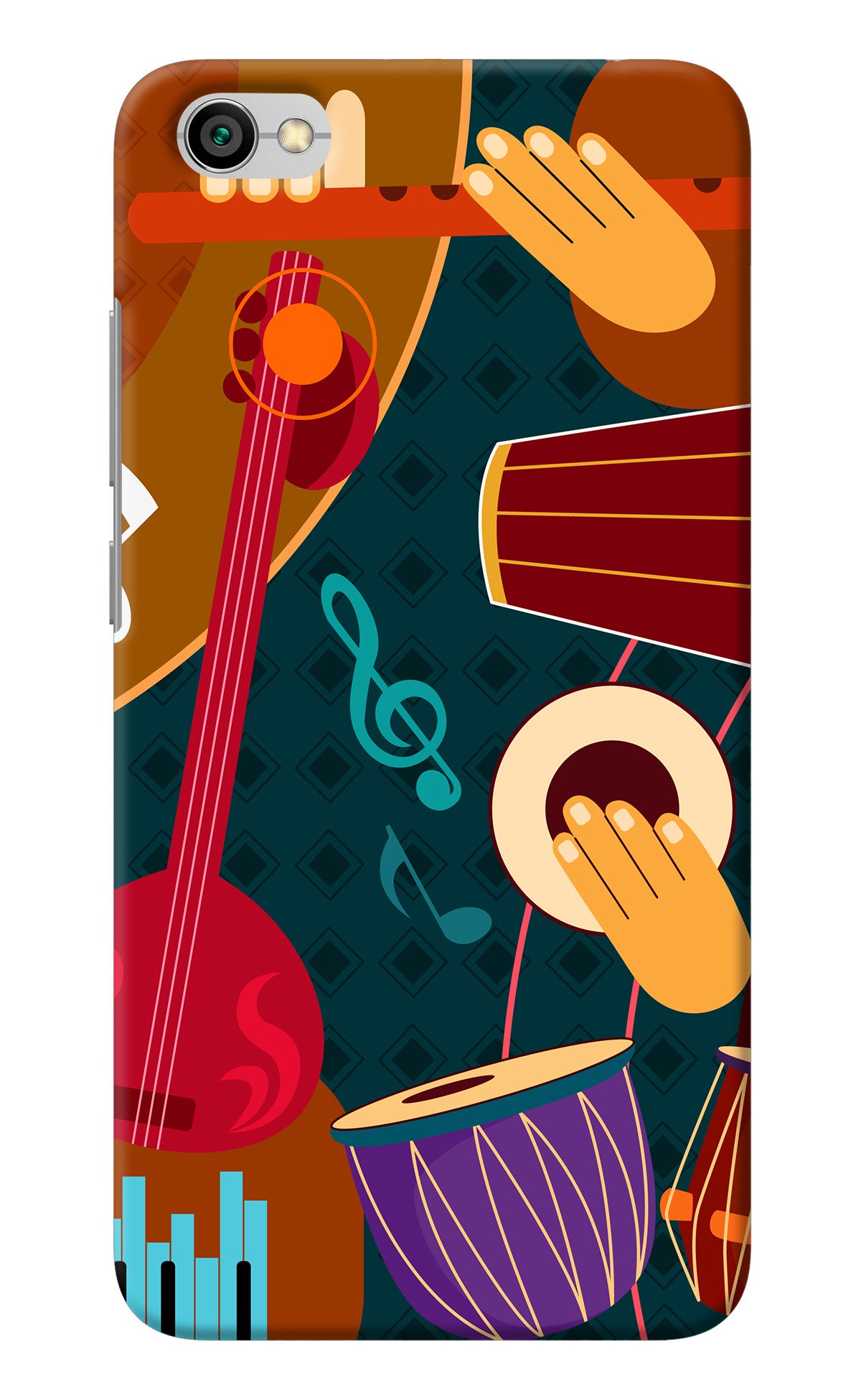 Music Instrument Redmi Y1 Lite Back Cover