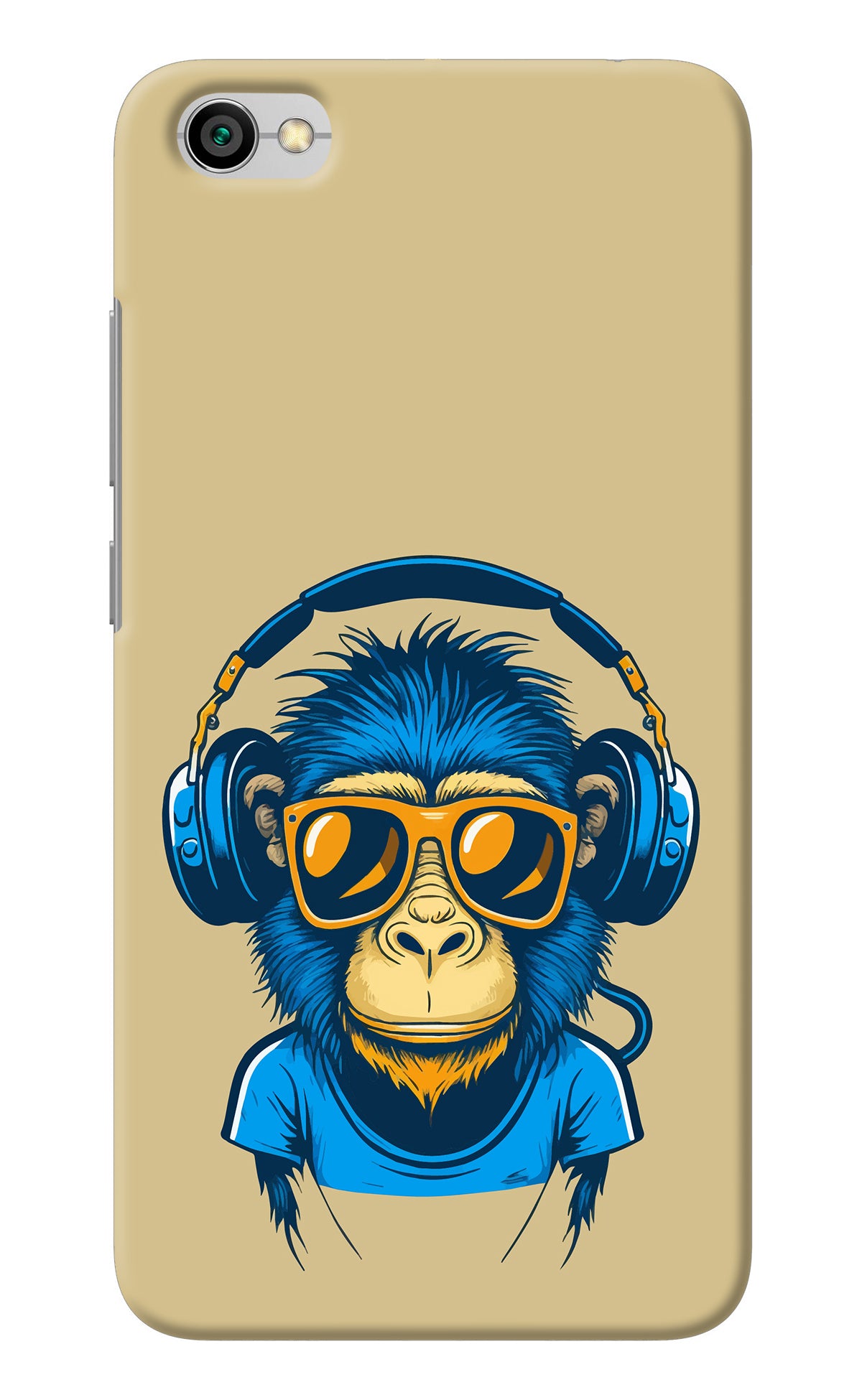 Monkey Headphone Redmi Y1 Lite Back Cover