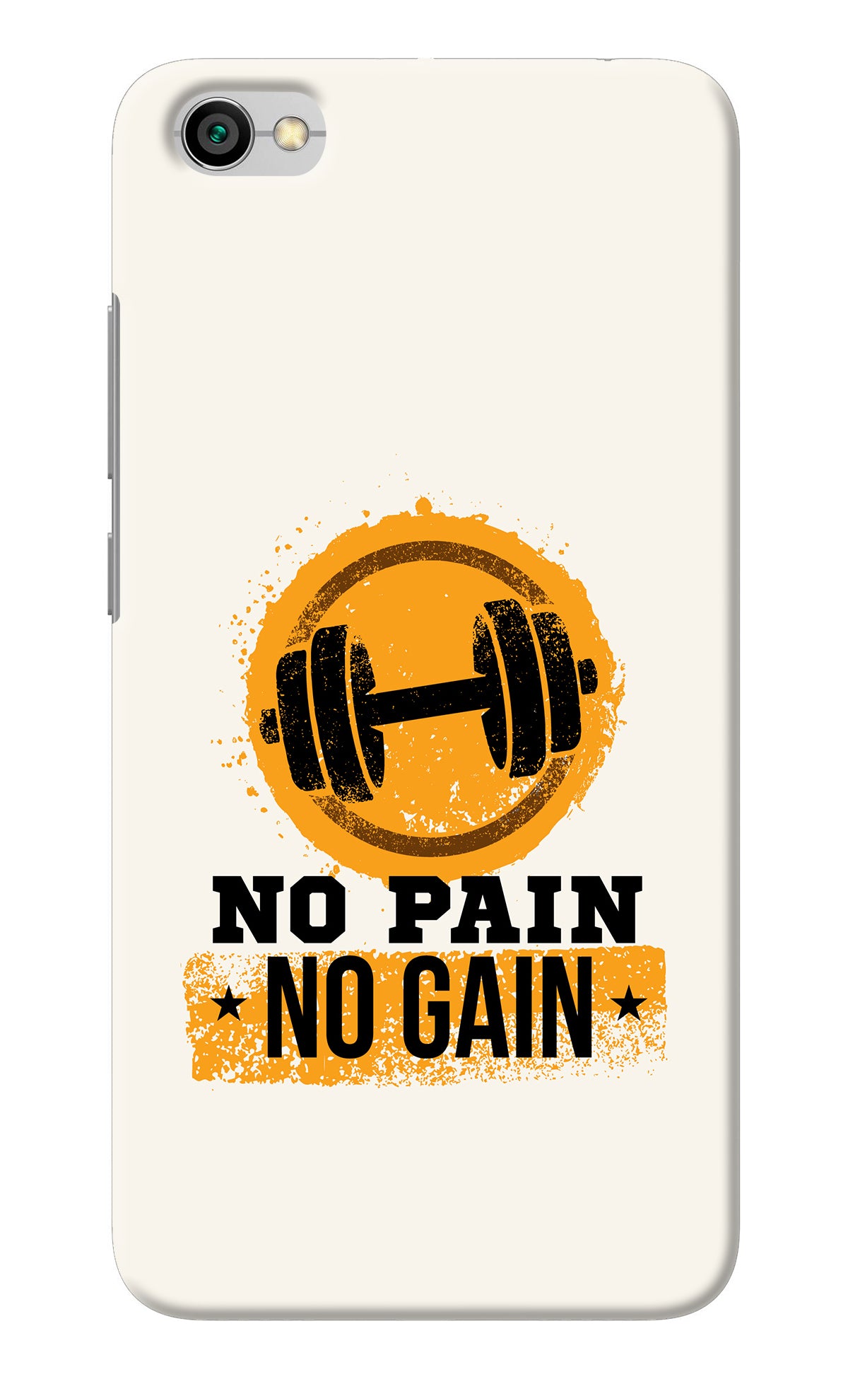 No Pain No Gain Redmi Y1 Lite Back Cover