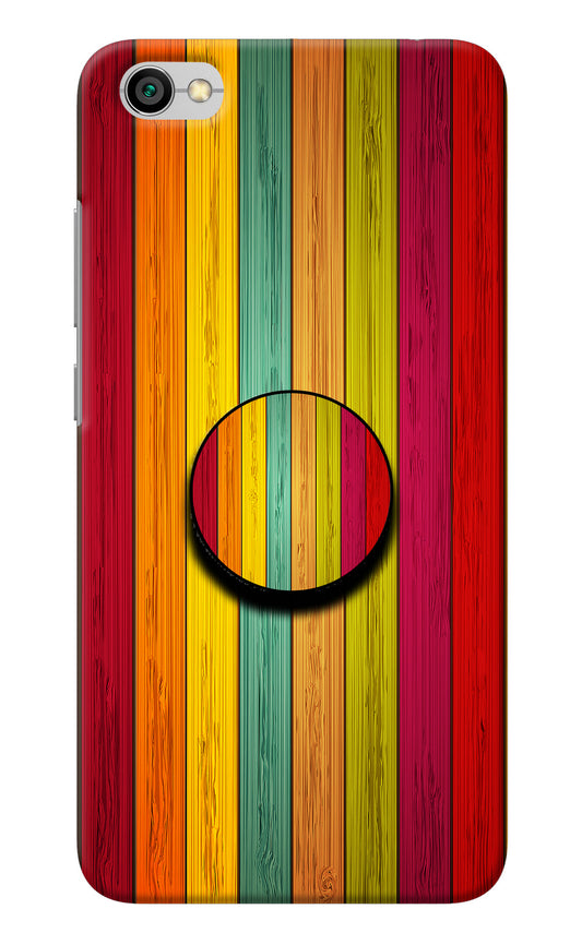 Multicolor Wooden Redmi Y1 Lite Pop Case