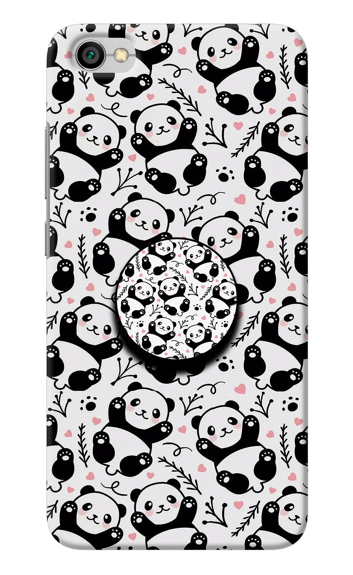 Cute Panda Redmi Y1 Lite Pop Case