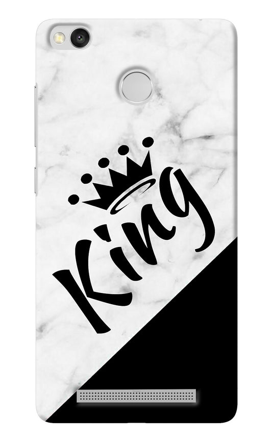 King Redmi 3S Prime Back Cover
