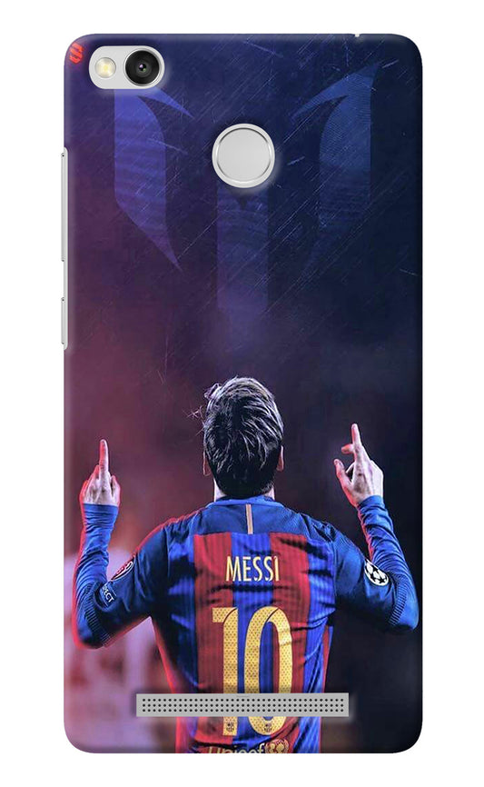 Messi Redmi 3S Prime Back Cover