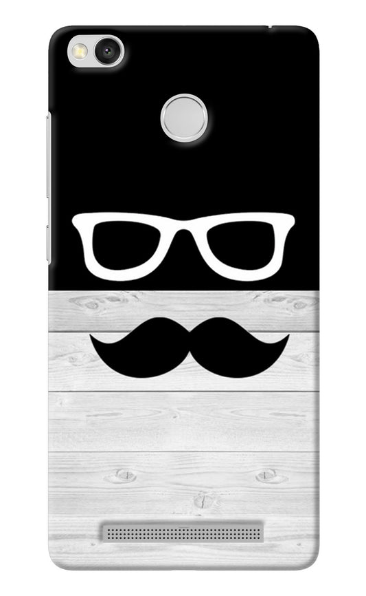 Mustache Redmi 3S Prime Back Cover