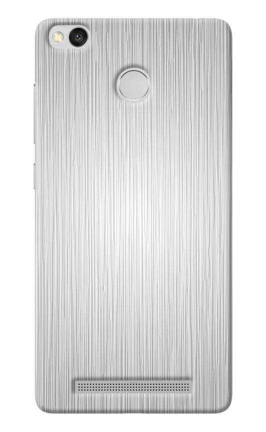 Wooden Grey Texture Redmi 3S Prime Back Cover