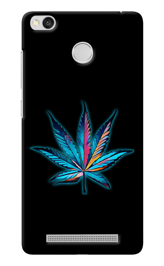 Weed Redmi 3S Prime Back Cover