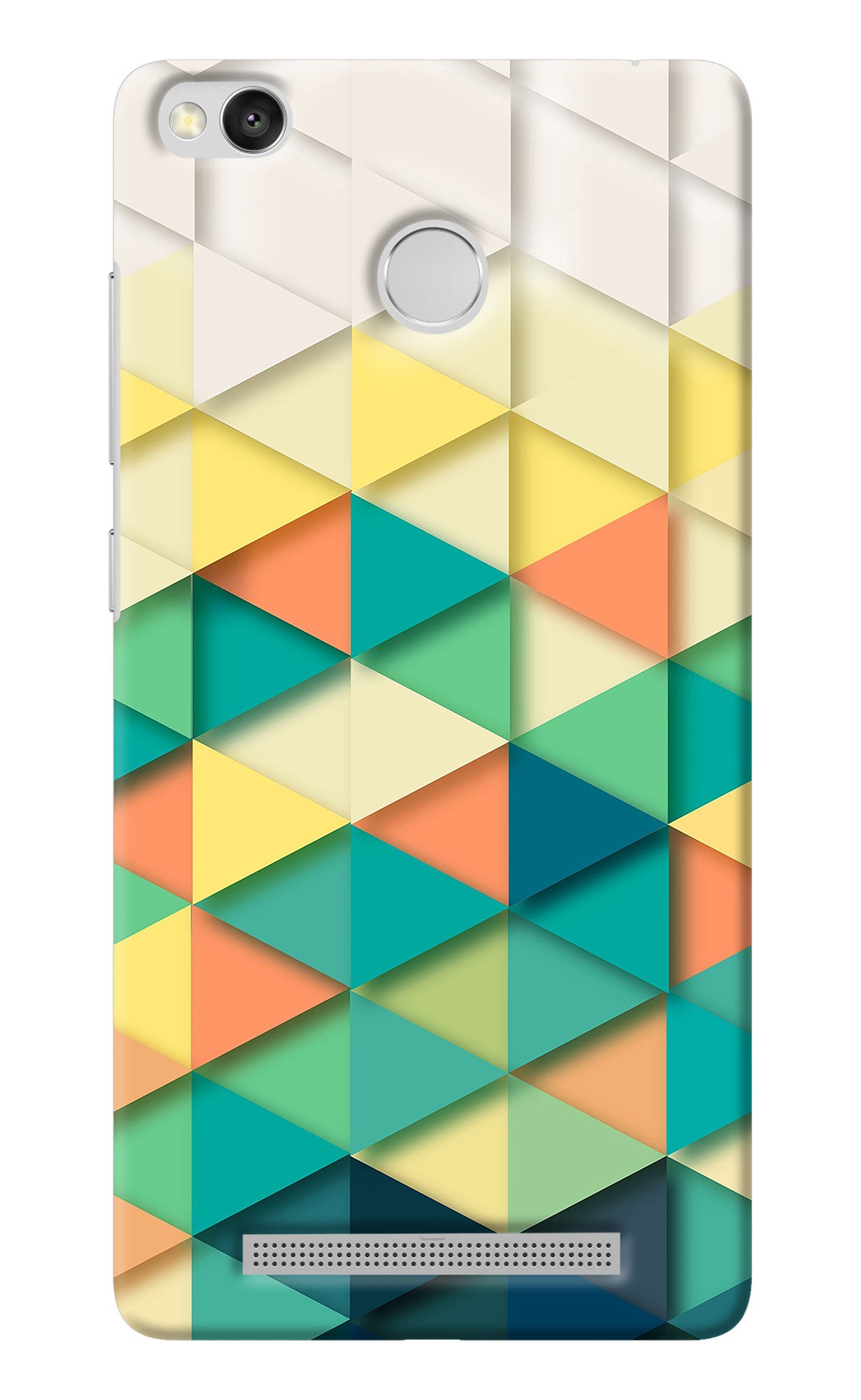 Abstract Redmi 3S Prime Back Cover