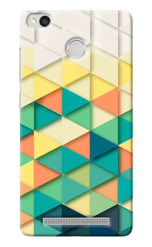 Abstract Redmi 3S Prime Back Cover