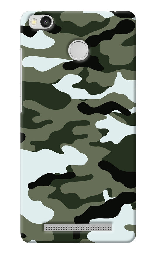 Camouflage Redmi 3S Prime Back Cover