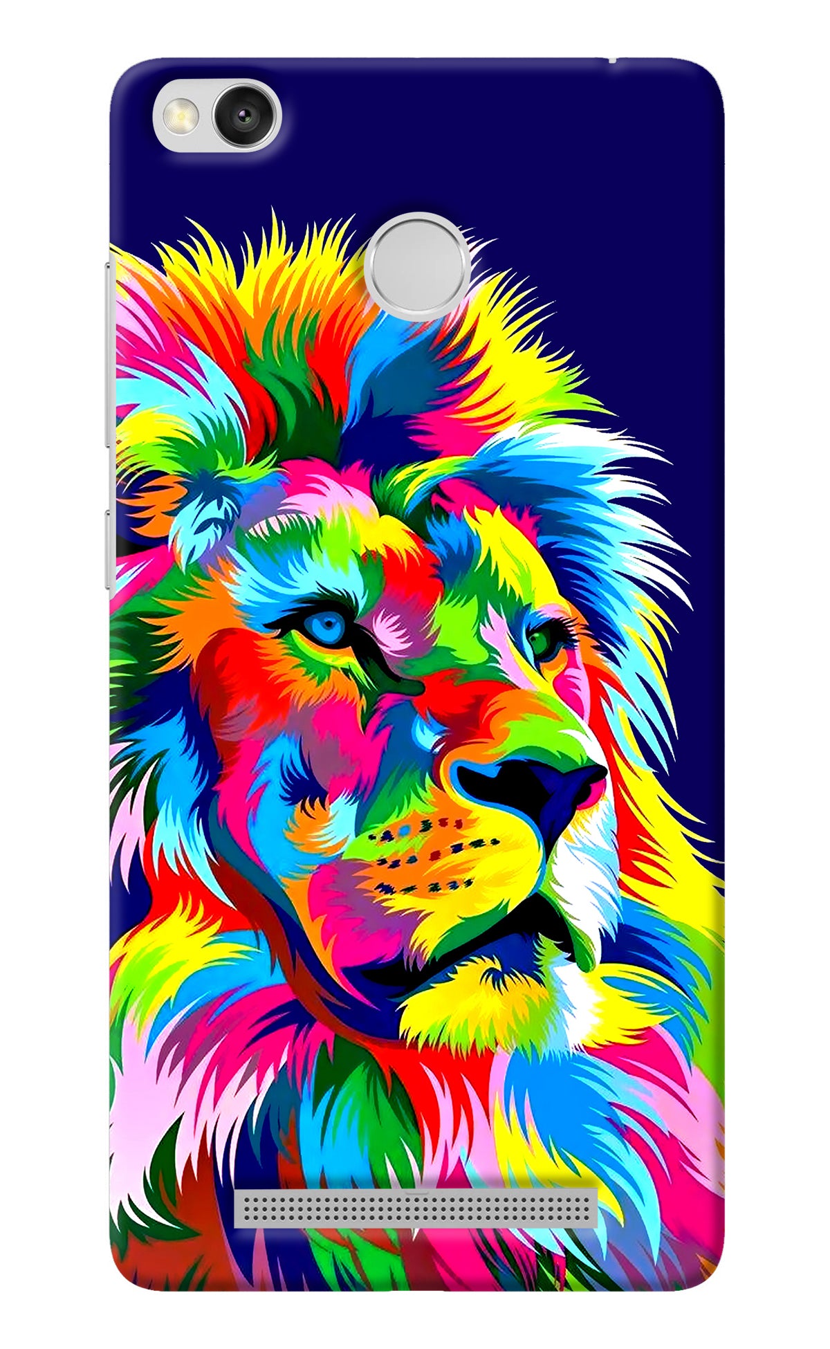 Vector Art Lion Redmi 3S Prime Back Cover