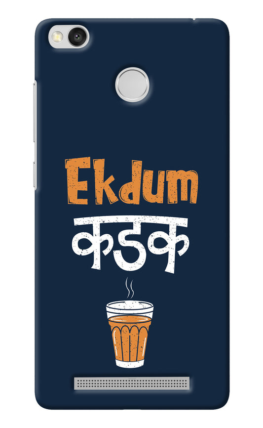 Ekdum Kadak Chai Redmi 3S Prime Back Cover