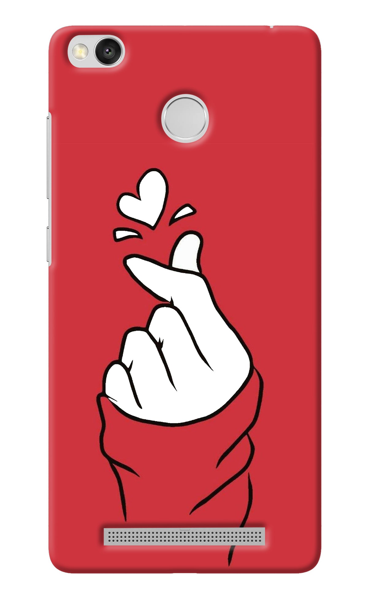 Korean Love Sign Redmi 3S Prime Back Cover