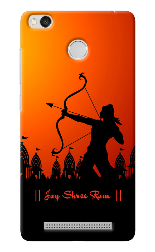 Lord Ram - 4 Redmi 3S Prime Back Cover