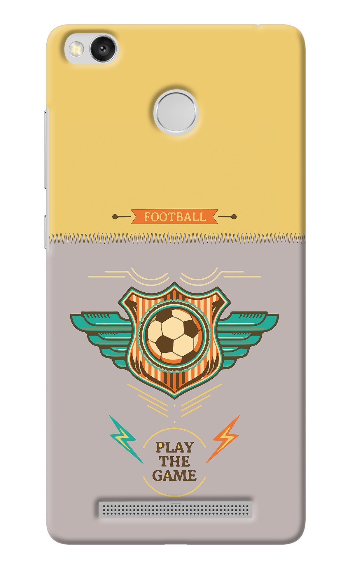 Football Redmi 3S Prime Back Cover