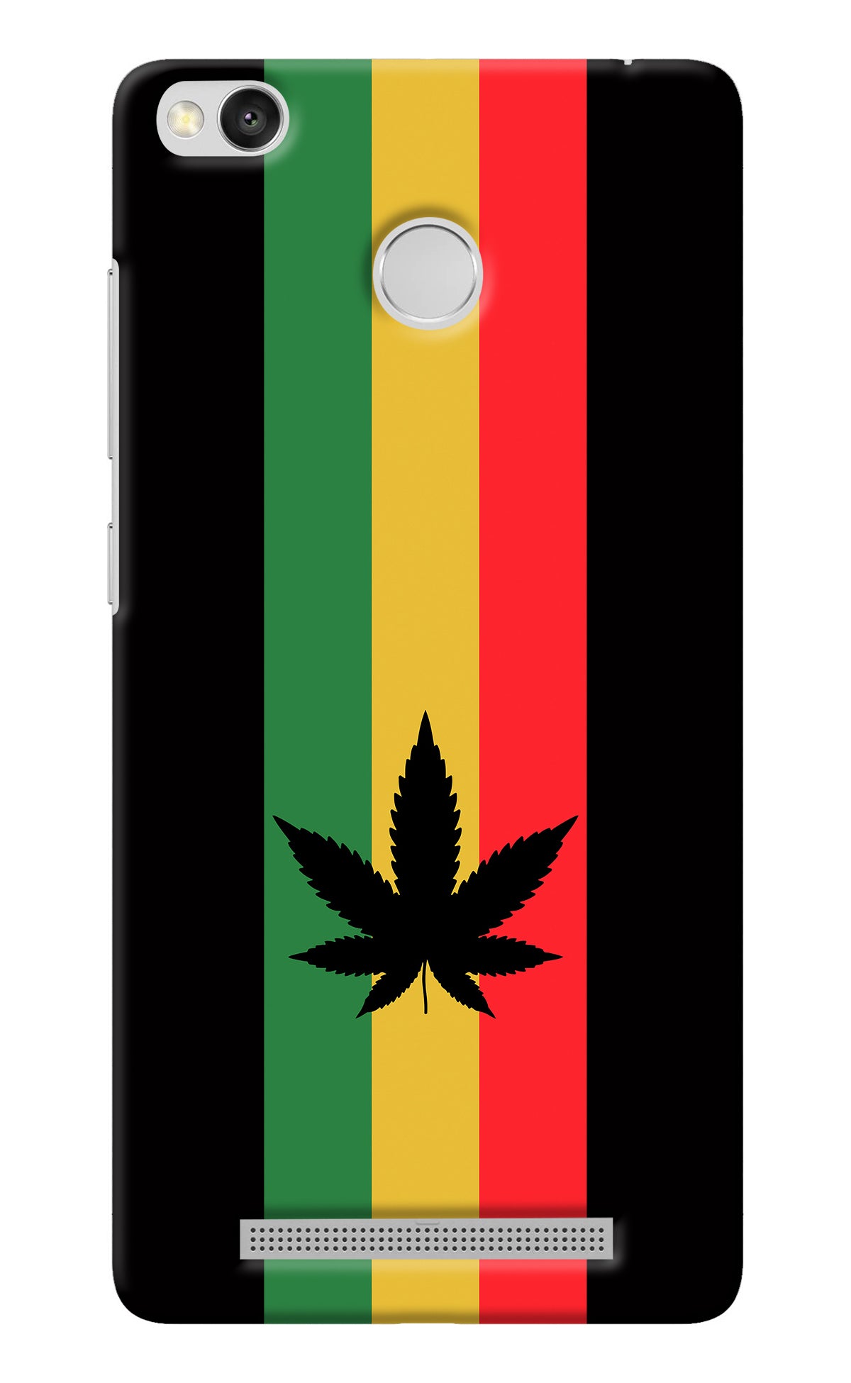 Weed Flag Redmi 3S Prime Back Cover