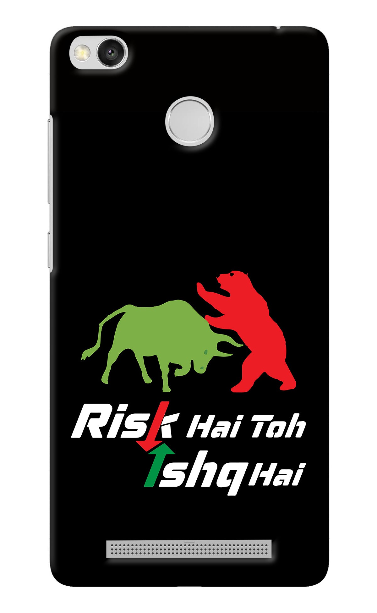 Risk Hai Toh Ishq Hai Redmi 3S Prime Back Cover