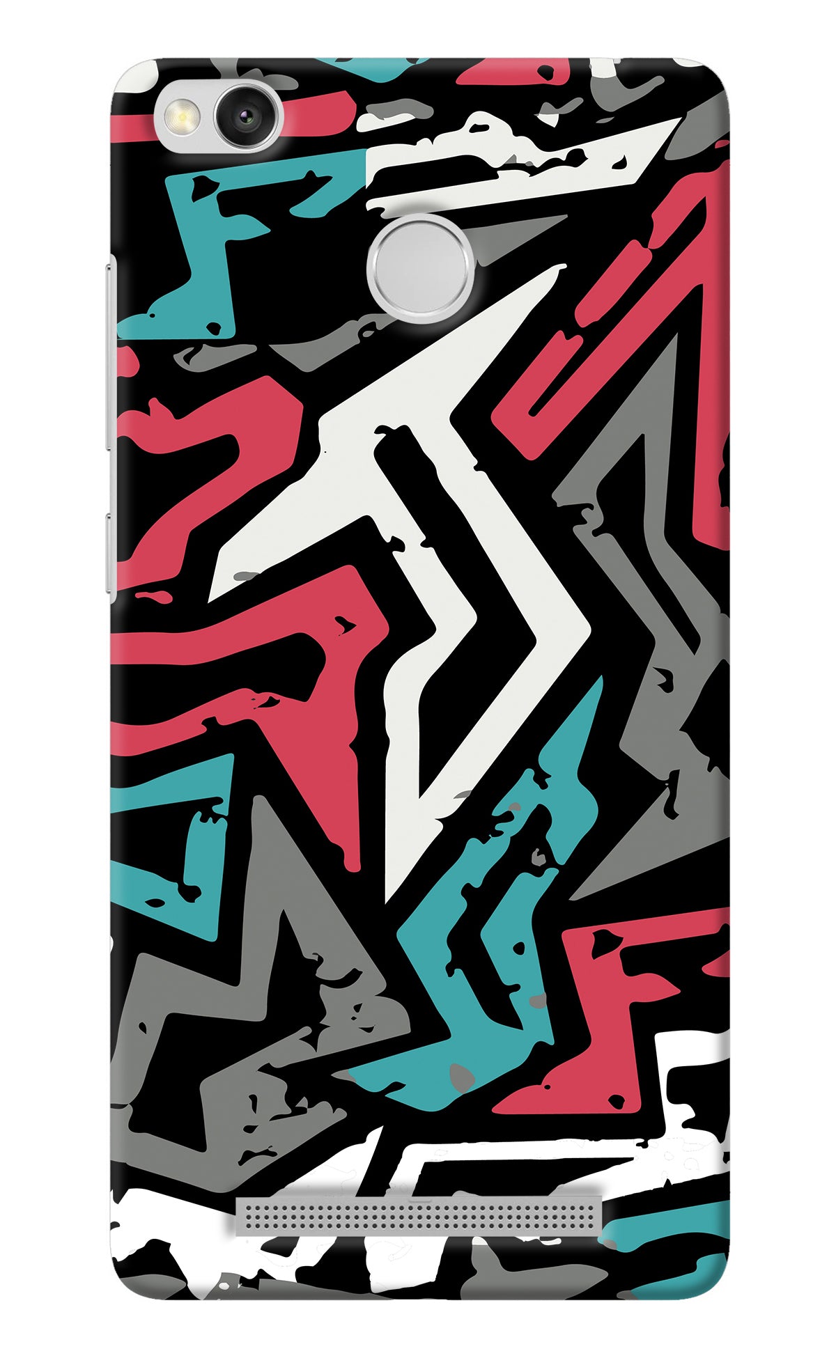 Geometric Graffiti Redmi 3S Prime Back Cover