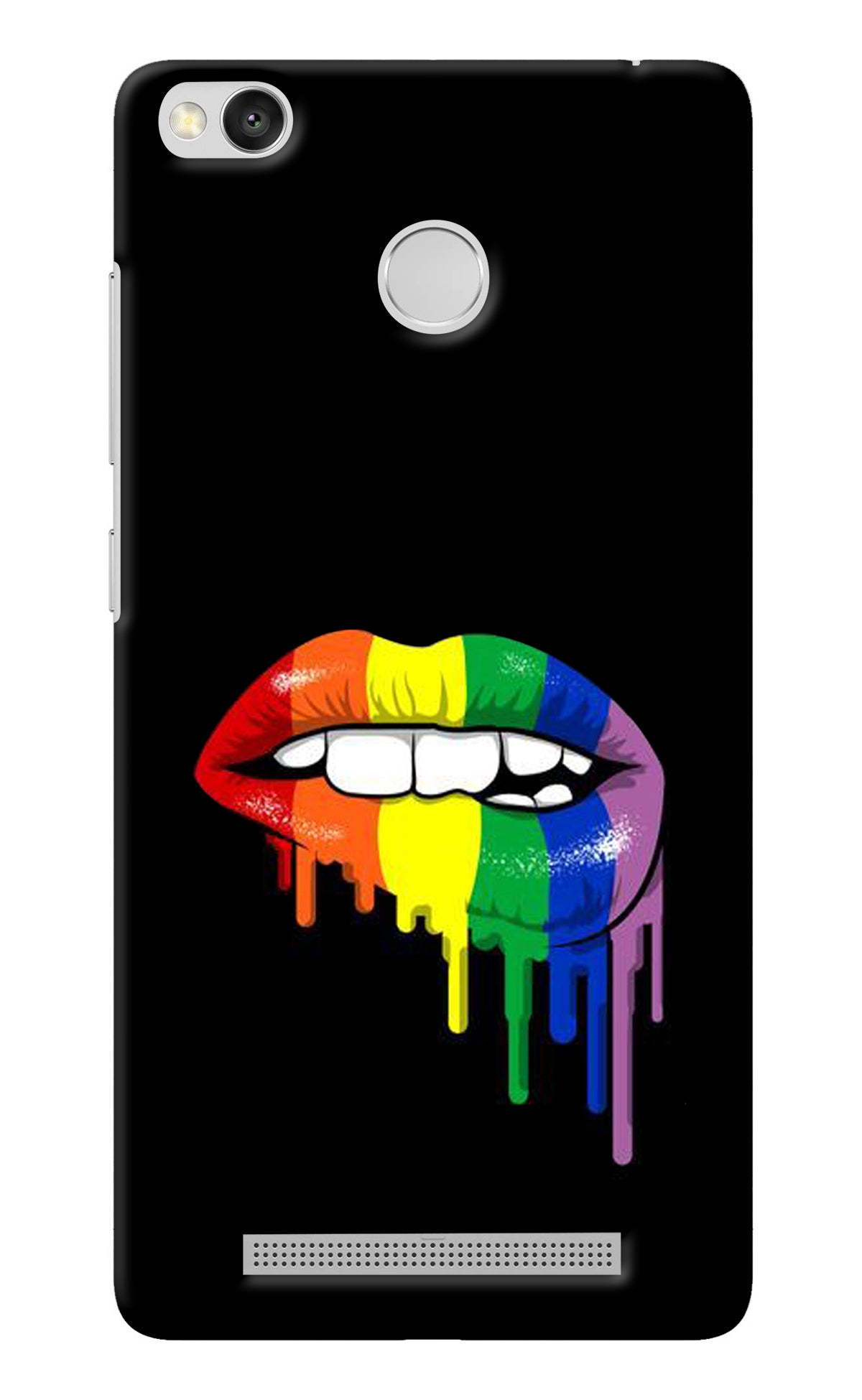 Lips Biting Redmi 3S Prime Back Cover