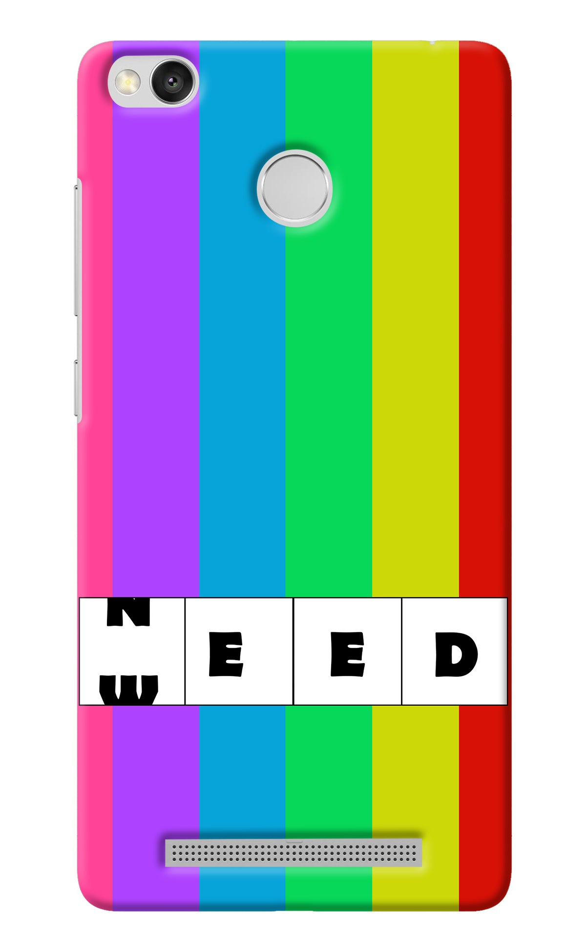 Need Weed Redmi 3S Prime Back Cover