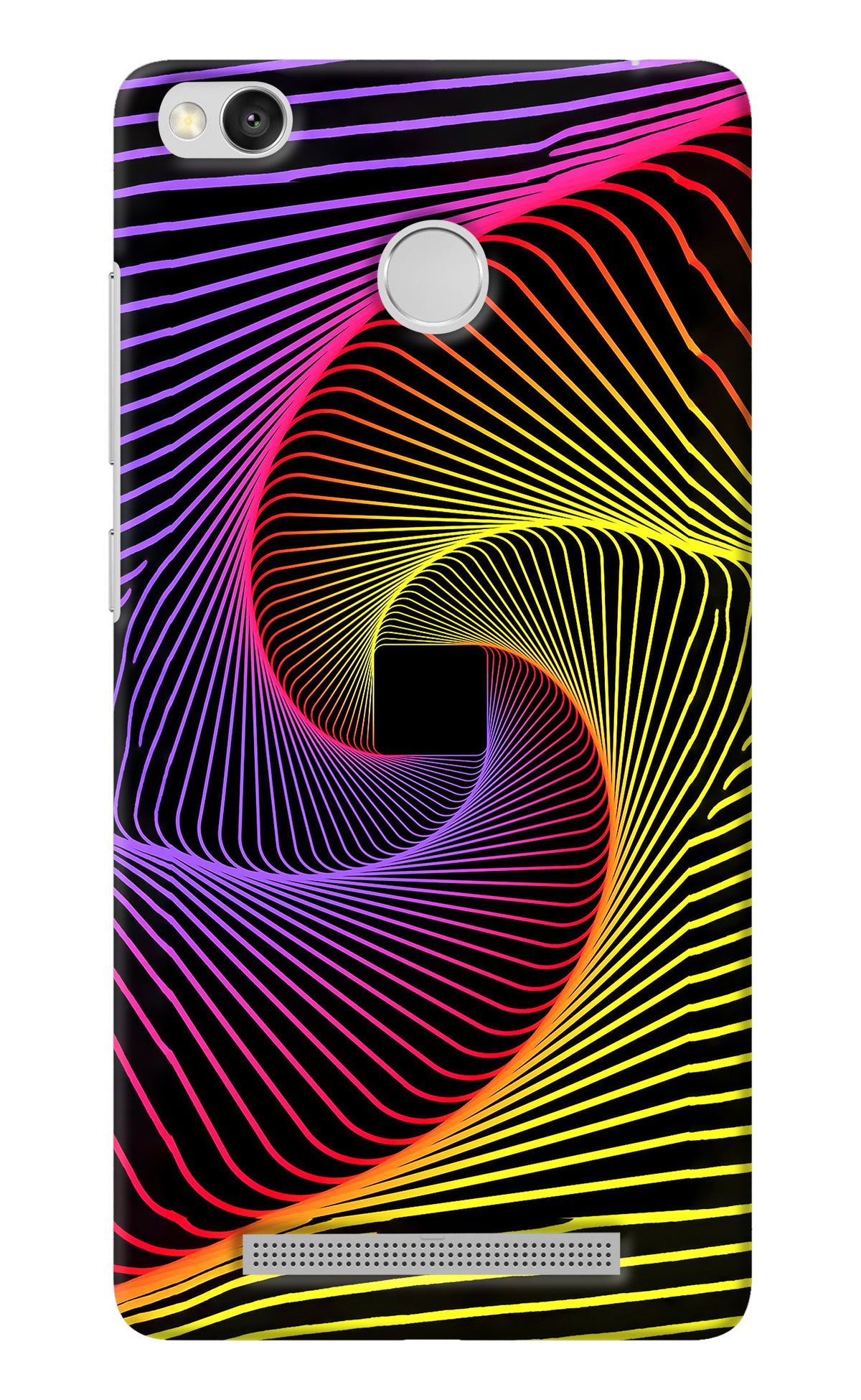 Colorful Strings Redmi 3S Prime Back Cover